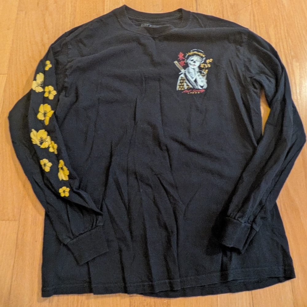 Riot Society Black Cotton Shirt